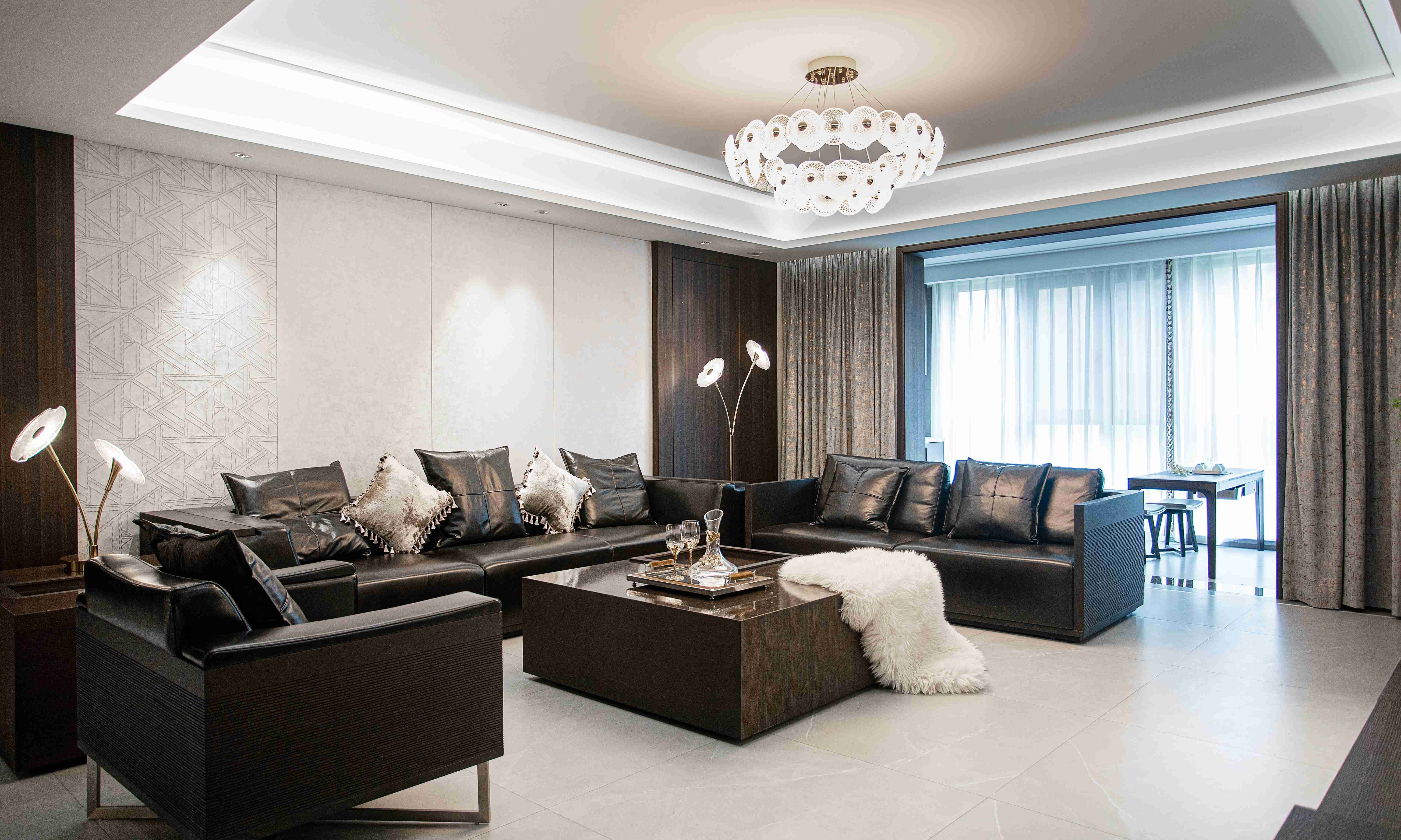 经典&ldquo;黑白灰&rdquo;，给你全屋高级的感觉